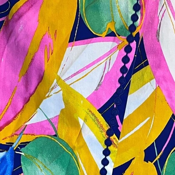 Crown & Ivy Women Size 14 Colorful‎ Tropical Skort (J312) - Picture 5 of 7